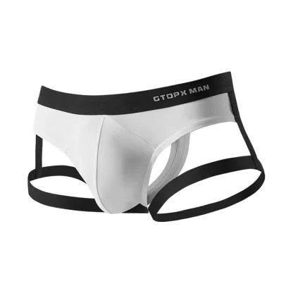 Leg Strap Sports Solid Thong - Image 2