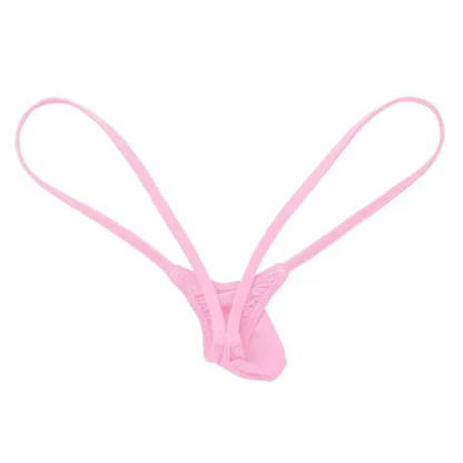 Low-rise Breathable Solid G-strings - Image 11