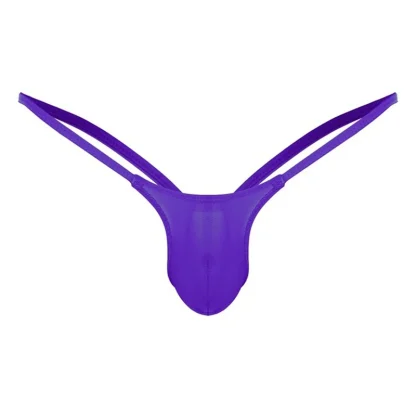 Low-rise Breathable Solid G-strings - Image 8