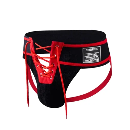 Lace-up Crotch Hot Jockstrap - Image 6