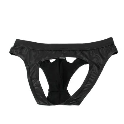 Ring Decor Front Black Jockstrap - Image 6
