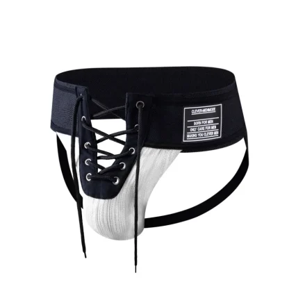 Lace-up Crotch Hot Jockstrap - Image 4