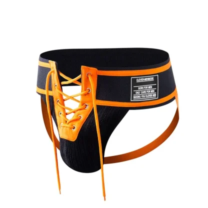 Lace-up Crotch Hot Jockstrap - Image 7