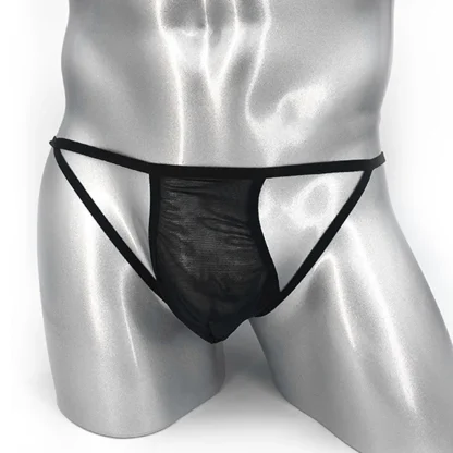 Sexy See-through Lace Jockstrap - Image 5