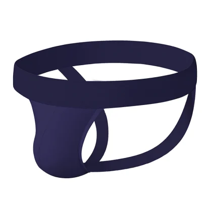 Solid Color Elastic Jockstrap - Image 8