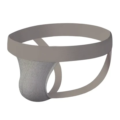 Solid Color Elastic Jockstrap - Image 6