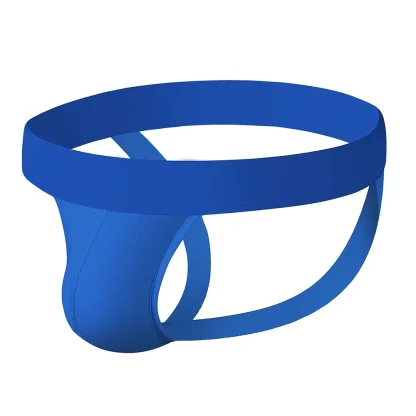 Solid Color Elastic Jockstrap - Image 4