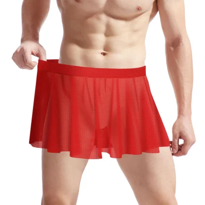 Ultra Thin Mesh Mini Skirt - Image 9