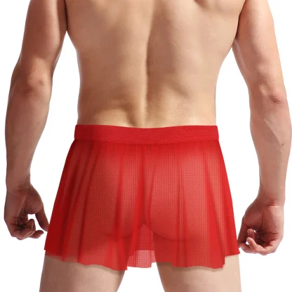 Ultra Thin Mesh Mini Skirt - Image 10