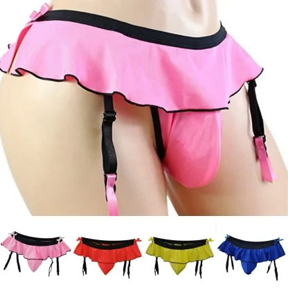 Suspender Micro Skirted G-string - Image 12