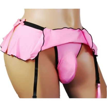 Suspender Micro Skirted G-string - Image 2