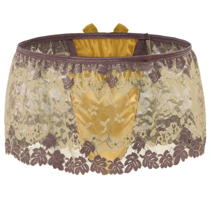 Fitted Lace Micro G-string Skirt - Image 10