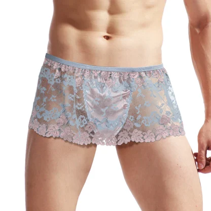 Fitted Lace Micro G-string Skirt - Image 11