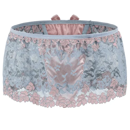 Fitted Lace Micro G-string Skirt - Image 13
