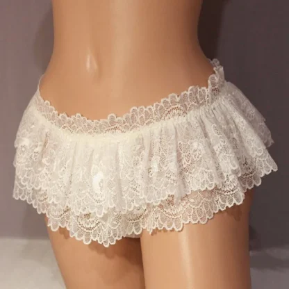 Ruffled Chic Lace G-string - Image 3