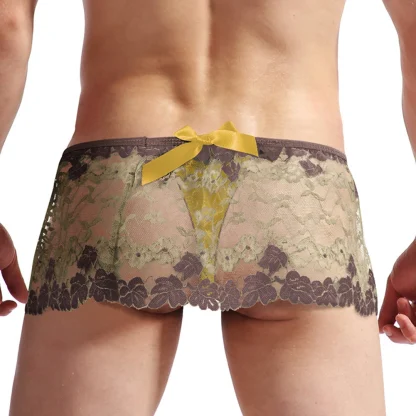Fitted Lace Micro G-string Skirt - Image 9