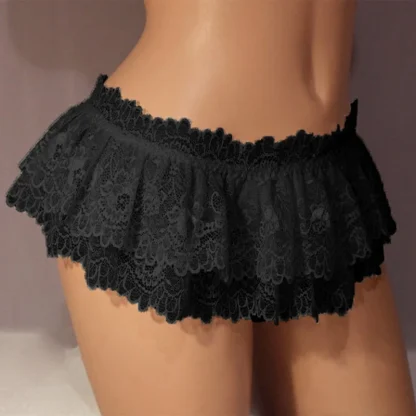 Ruffled Chic Lace G-string - Image 5