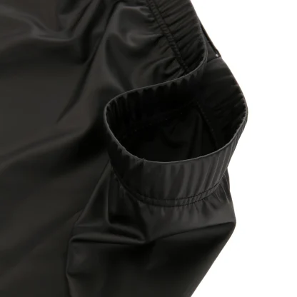 Side Slit Fitted Mini Black Skirt - Image 7