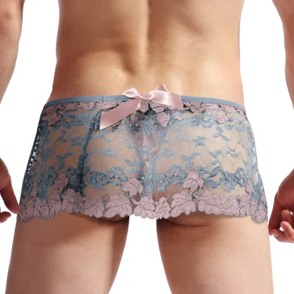 Fitted Lace Micro G-string Skirt - Image 12